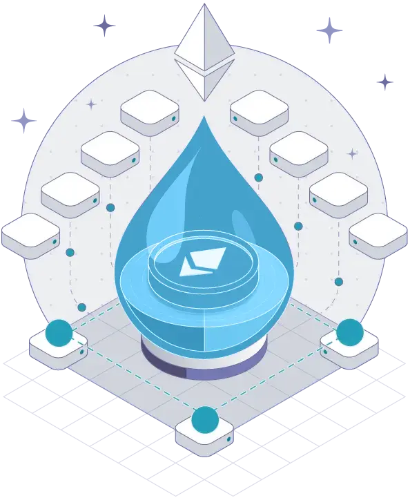 Pooled staking illustration