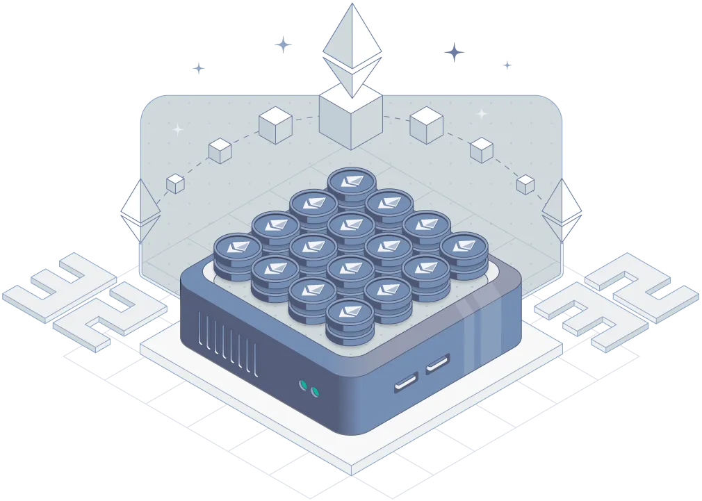 What is staking illustration